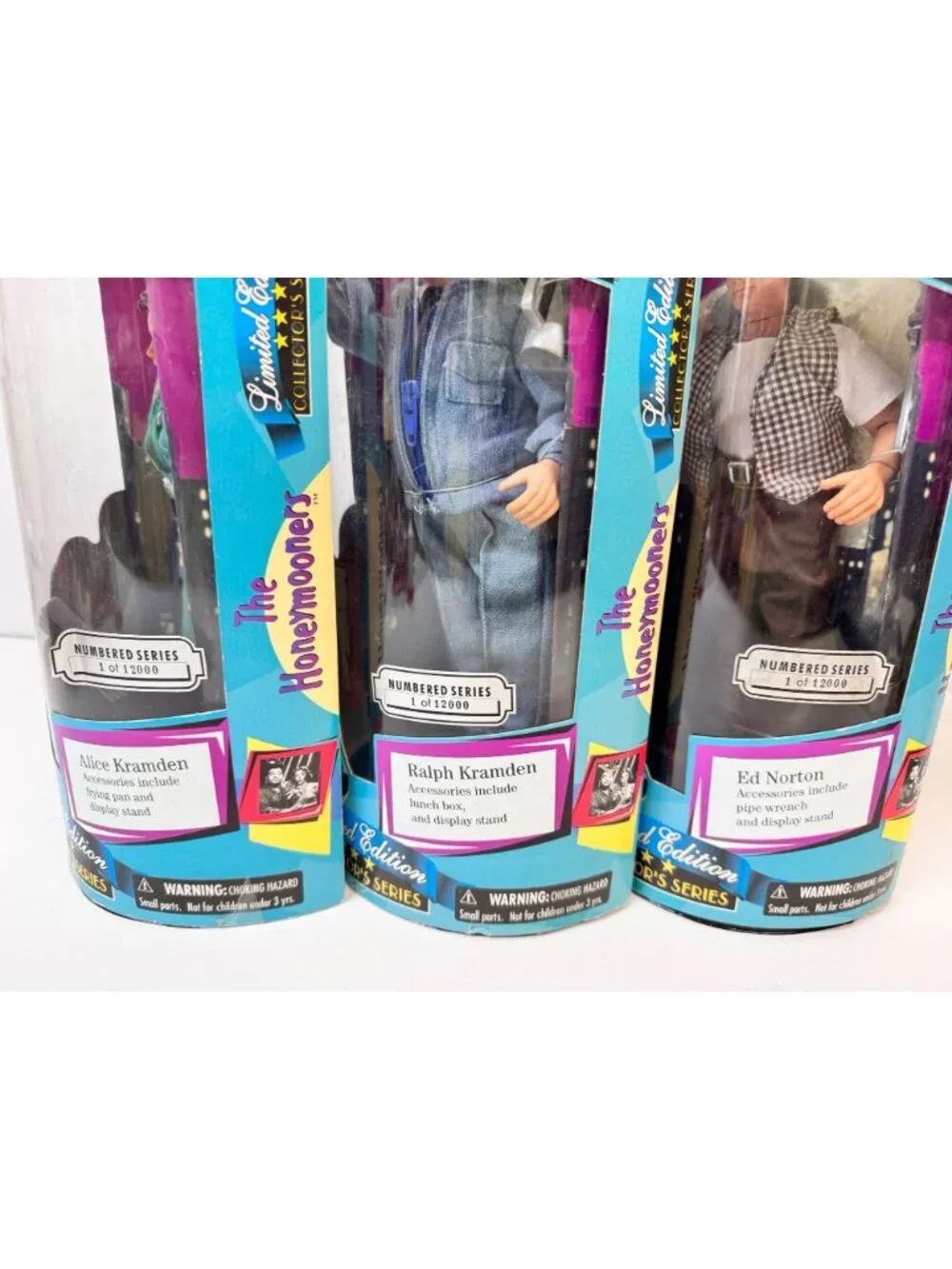 Honeymooners And George Burns  Collector Series Boxed Dolls-1997